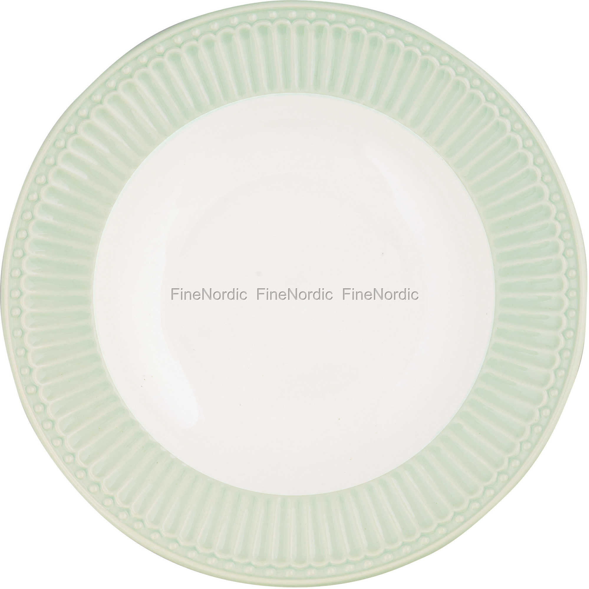 Greengate Alice Teller 22cm - Pale Blue Frühstücksteller Retro Design