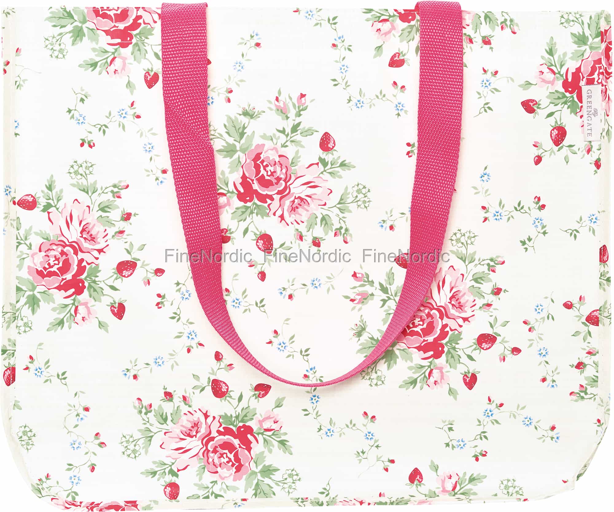 GreenGate Einkaufstasche Mary White Runder Boden