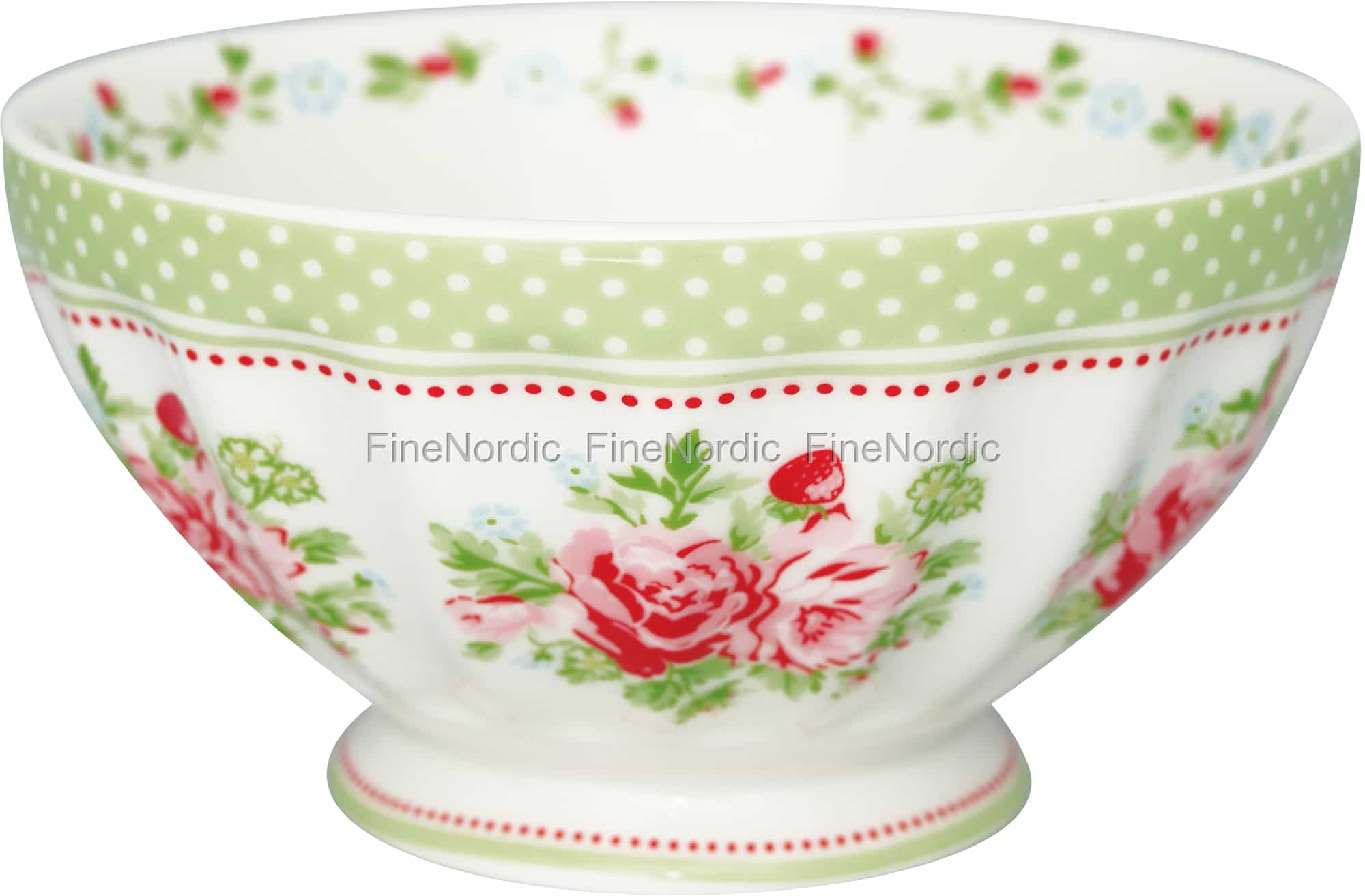 GreenGate Schüssel French Bowl XL Mary White