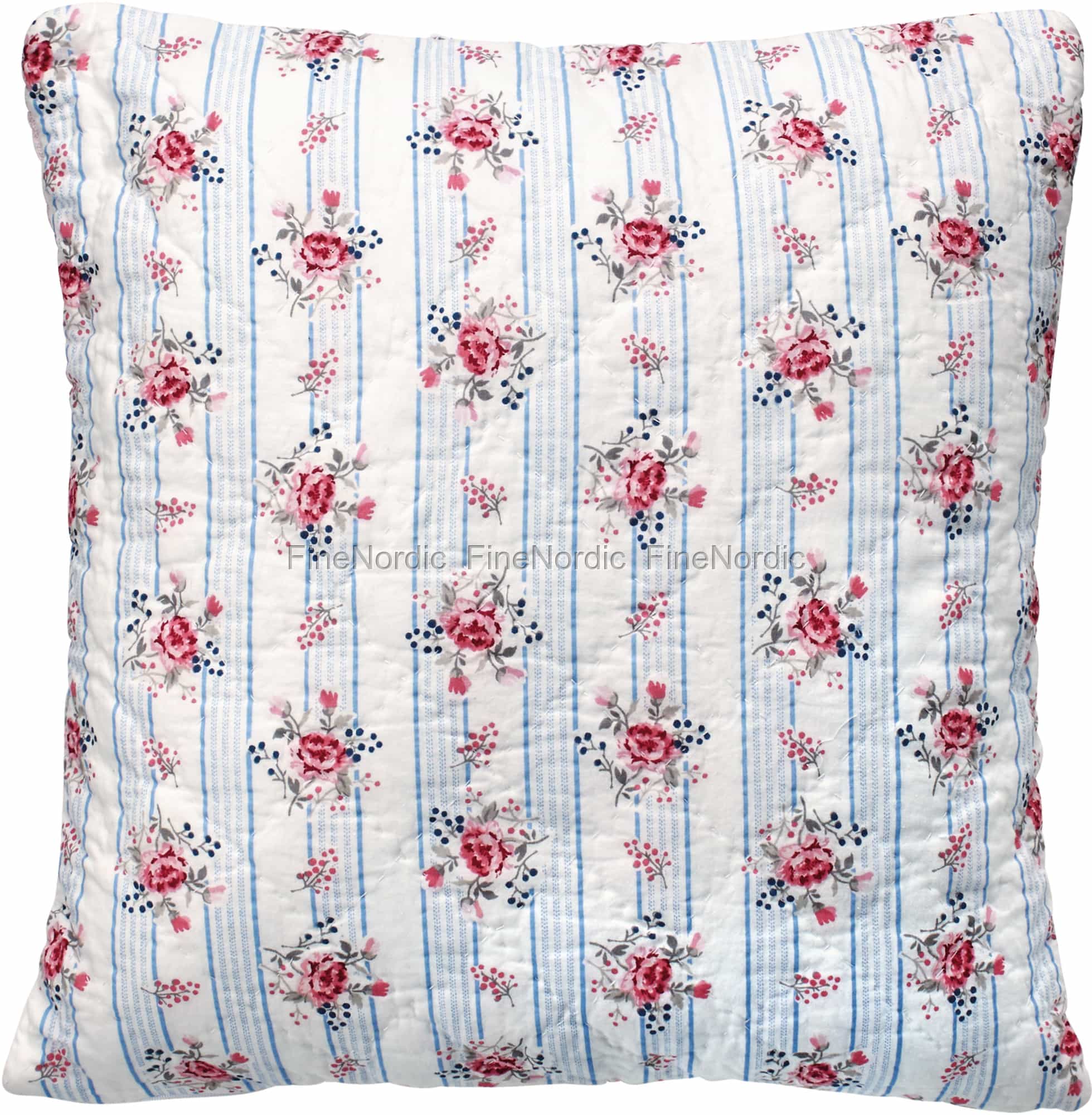 GreenGate Kissenhülle Fiona Pale Blue 50 x 50 cm