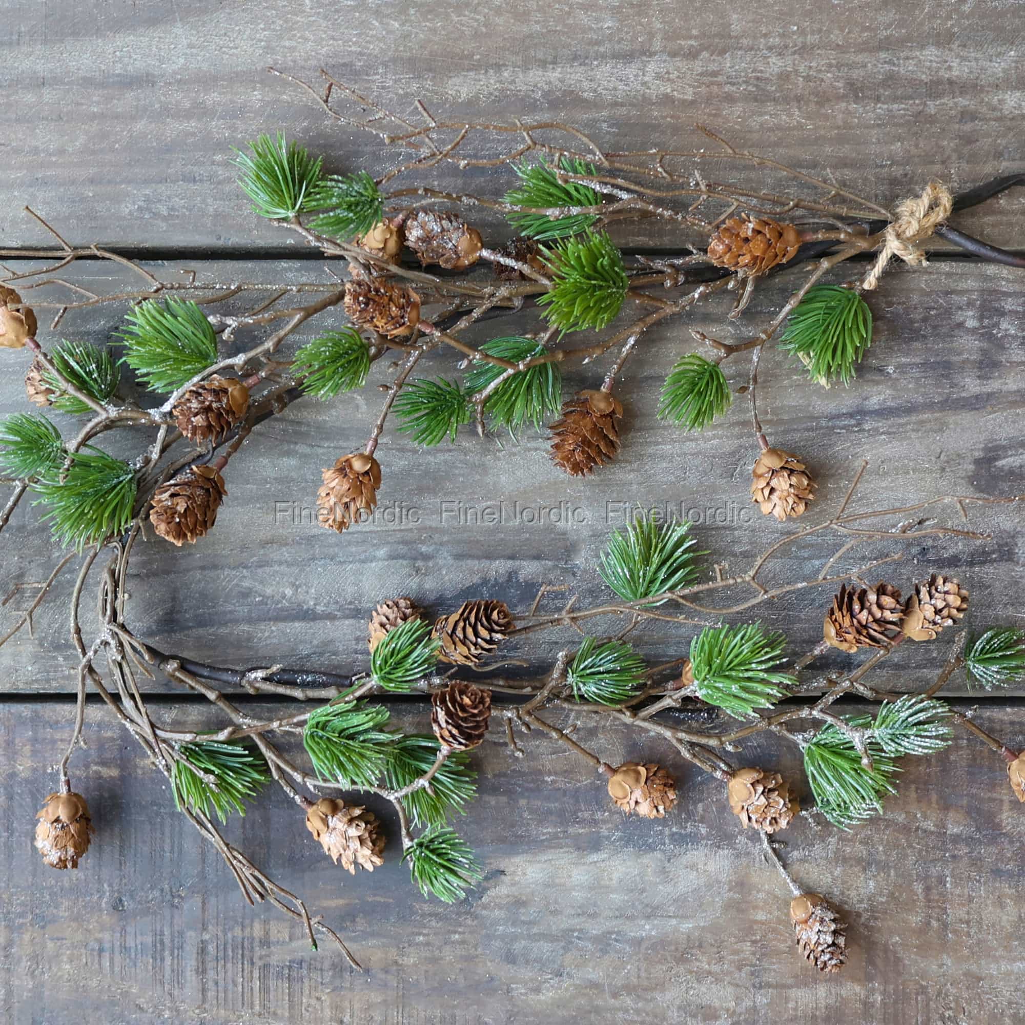 Künstliche Zedern-Weihnachtsgirlande Für Innen- U Produktbild-Vorschau 9