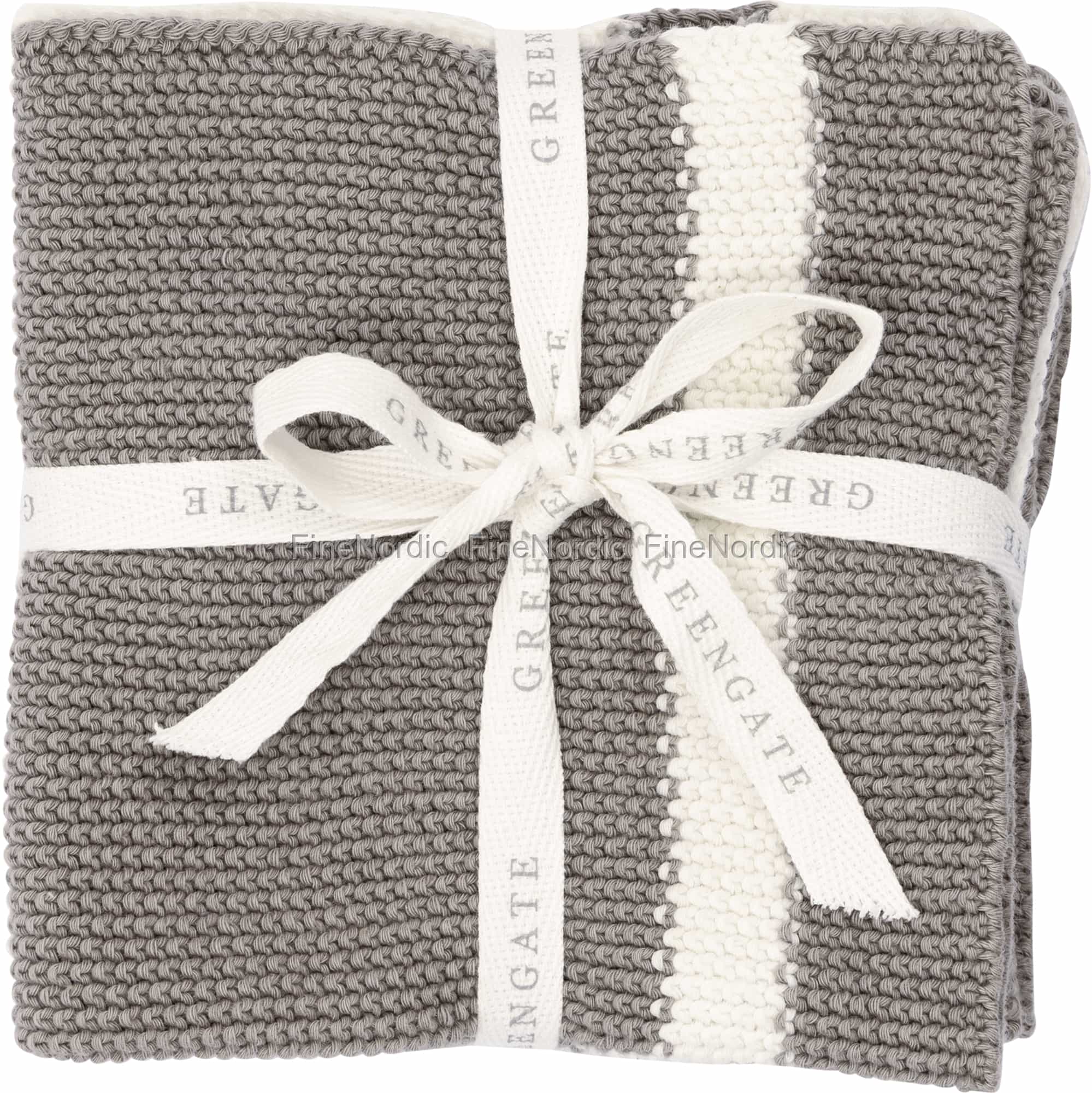 GreenGate Spüllappen Alice Grey 3er Set