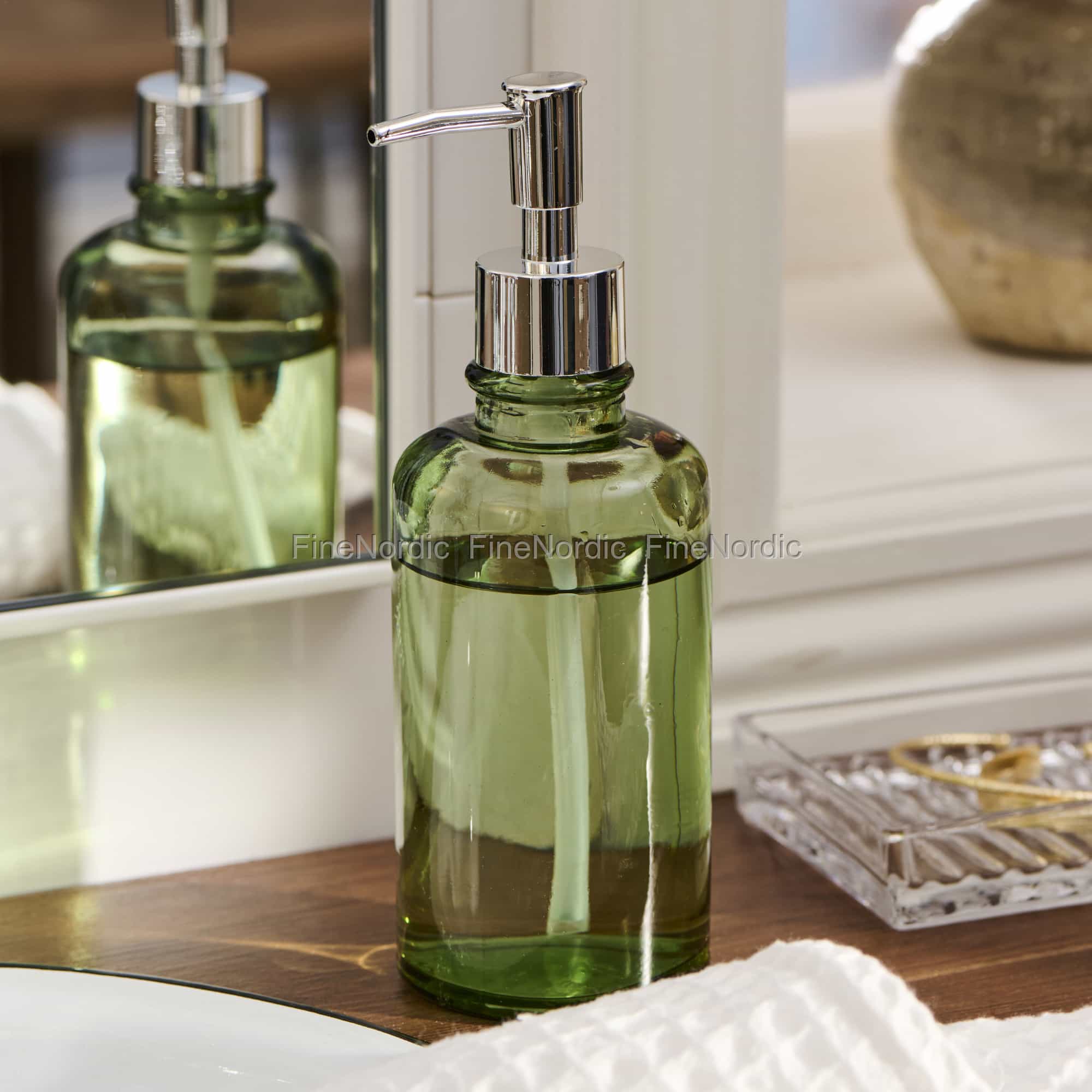 Ib Laursen Seifenspender Grünes Glas